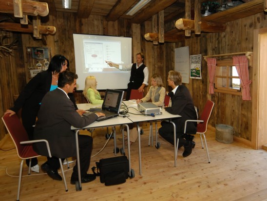 Kleine Seminare in der Dachebenalm in Flachauwinkl